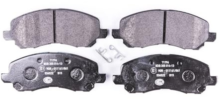 HELLA 8DB 355 014-131 Bremsbeläge - mit akustischer Verschleißwarnung