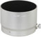 Haoge LH-M61W, paraluce in metallo per Olympus M. Zuiko Digital 75 mm, lente f/1,8, colore argento