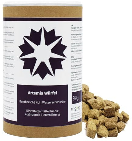 algova Artemia Würfel FD gefriergetrocknet Schwimmfutter (1L = 90g)