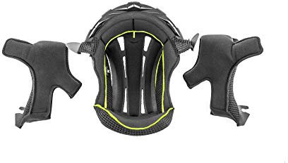 Acerbis 0022242.318.068 Imbottitura Carbon 3 XL, Nero/Giallo