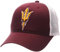 Zephyr NCAA Herren Snapback Hat Big Rig, Herren, Mütze, Adjustable Snapback Hat Big Rig, Arizona State Sun Devils Maroon, Einheitsgröße
