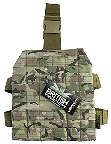 Army Combat Military Drop Leg Platform Pouch Molle Type Waist Utility Holster Bag BTP