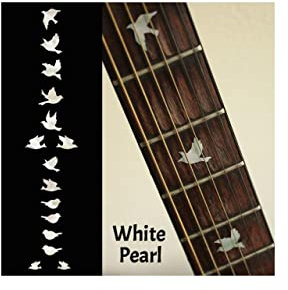 Jockomo Inlay Stickers, Fret Mark-Dove (WS)