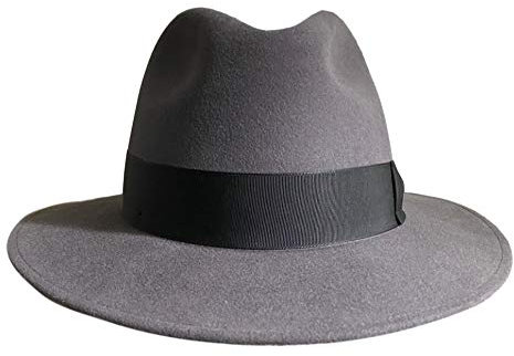 Capo Hut Fedora grau Outdoorhut (60)