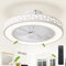 JUTIFAN Ceiling Fan with Lights Remote Control, 19 Modern Low Profile Ceiling Fan with 3 Color Changing, 72W Enclosed Ceiling Fan Led Fan Lights with Smart Timing for Bedroom, Living Room