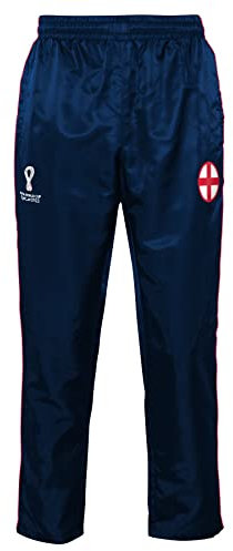 FIFA Official World Cup 2022 Training Football Tracksuit Bottoms, Youth, England, XL 18/20 Navy