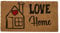 BIANCHERIAWEB Zerbino Entrata Ingresso Casa Esterno Antiscivolo In Cocco Allegro Love Home