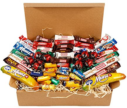 GUSTONE. Geschenk-Set für Feinschmecker & Liebhaber Schokoladen Pralinen Trüffel in Premium Präsent-Box (Set X11)
