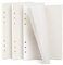 PALUDO 3 Packungen A5 Nachfüllpapier Gepunktet, 135 Blätter A5 Papier Nachfüllbare Refill Paper, 6 Löcher Nachfülleinlagen Loose Notizpapier für Filofax A5 Notizbuch Ringbücher Skizze Einsätze