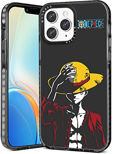 Ulirath for iPhone 11 Pro Max 6.5 Case Cartoon Straw Hat Character Designer Pattern Cover Cool Funny Fashion for Girly Girls Kids Boys Bumper Soft Protective Phone Cases Design for iPhone 11 ProMax