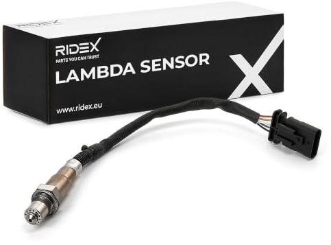RIDEX 3922L0855 Lambdasonde Regelsonde beheizt 5-Polig Kompatibel mit OPEL Corsa F, PEUGEOT 2008 Kombi CU 208 I Schrägheck CA, CC 3008 SUV M 308 SW II