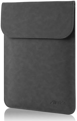 Allinside 13 Zoll Hülle Tasche wasserdichte Laptophülle für MacBook Air 13 2022-2025 (M2 A2681 M3 A3113 M4 A3240)/MacBook Pro 13 2020-2022 (A2251 A2289 M1 M2 A2338), Schwarz