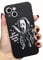 Cool Ghost Face Case for iPhone 14 Plus 6.7 inch, Scream Horror Movie Anime Printed, Fashion Cute Skull Skeleton Design for Women Men Boys Girls Soft TPU Silicone Phone Case for iPhone 14 Plus