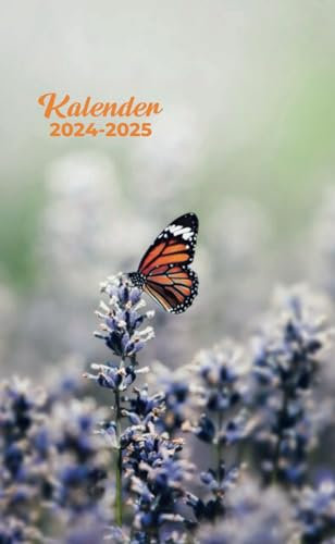 2024-2025 Taschenplaner: 12 Monate Taschenkalender, 2 Jahre Monatsplaner, Kleiner Planer für die Handtasche,... Taschenplaner