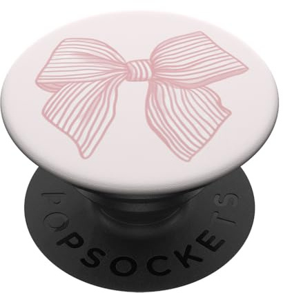 Coquette Pink Bow PopSockets Adhesive PopGrip