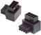 cablecc 2pcs/Lot 90 Grad nach Oben abgewinkelter ATX 8p EPS Männlich bis weiblicher Power -Header -Adapter für CPU 12V