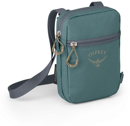 Osprey Daylite Unisex Kleine Umhängetasche, 1.5L, Cascade Blue/Latte Brown, O/S
