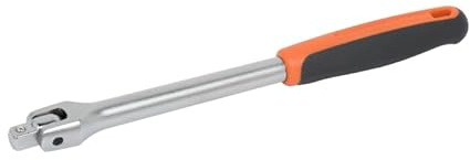 Verstellbarer Griff mit einstellbarem Kopf, 1/2-Zoll-Schnellverschluss, matte Oberfläche, 257 mm Länge, Blisterverpackung