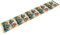 Tischläufer mit Eulen auf Ästen, modern, elegant, Tischläufer, Kommode, Küche, Esstisch, Dekoration für Zuhause, Party, 34 x 183 cm
