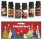 SALKING Weihnachten Ätherische Öle Set, Ätherische Öle für Diffuser, Christmas Duftöle GeschenkSet, Duftöl diffusor 6x10mL-Weihnachtskranz, Apfel Zimt, Lebkuchen, Zuckerstange, Pudding, Eierlikör