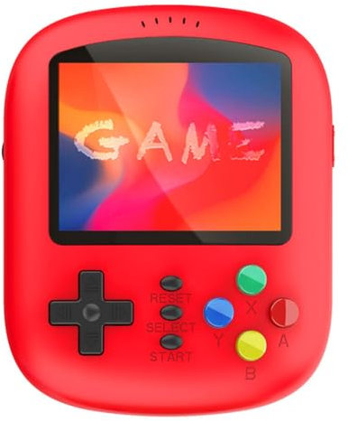 Veesper Console Mini Retro Games, Console Games Handhell Console Console Retro Handhell Game Console con 620 Giochi integrati One Player Red