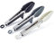 3Pcs Pinzas de Cocina Silicona, 23 cm Pinzas Barbacoa Acero Inoxidable con Puntas de Silicona para Air Fryer(Negro, Blanco, Gris)