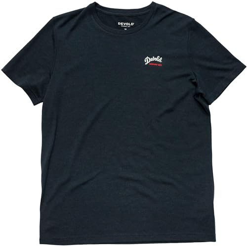 Devold Classic Script Tee Man, M, Ink 284A