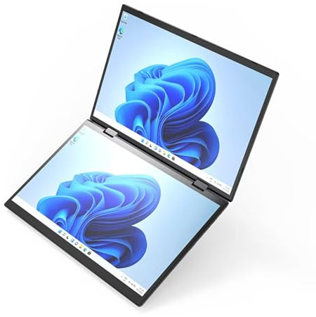 CYMINILMDPC YOGA 2 in 1 Laptop Touchscreen 14''360° Laptop 12th Gen N95 (4 core, 4 thread, fino a 3.4GHz) risoluzione 2240 * 1440 (100% gamma di colori RGB), 2.5K Touch IPS Tablet PC Notebook