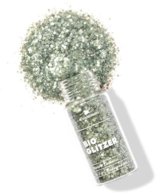 Birkenspanner Bio-Glitzer | Biologisch Abbaubar | Plastikfrei | Einfach auftragen | Lange glänzen | Made in Germany | 5g Mixed | Fairy Forest