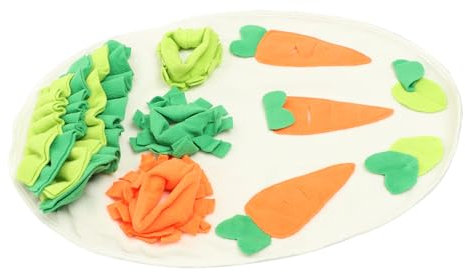 FONDOTIN Haustierspielzeug Schnüffelmatte Für Häschen Pad Für Langsames Füttern Trainingspad Futterversteckmatte Für Hamster