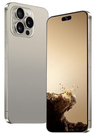 Fine Life Pro Sblocca smartphone Android, supporto 4G LTE-FDD TDD, display da 6,8 pollici, 3 GB RAM + 32 GB ROM/TF 128 GB, doppia fotocamera 2 MP + 16 MP, Dual SIM (Nero Grigio)