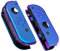 eXtremeRate Cover Joycon Scocca Controller Grip Custodia Case Tasti DIY Ricambio per Nintendo Switch/OLED Joystick con Kit di Pulsanti,Non Include Joycon-Camaleonte Viola Blu