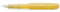 Kaweco FROSTED SPORT Füllhalter Sweet Banana I Premium Füllfederhalter für Tintenpatronen mit hochwertiger Stahlfeder I Füllfederhalter 13 cm I Füller in Gelb I Federbreite: M (Medium)