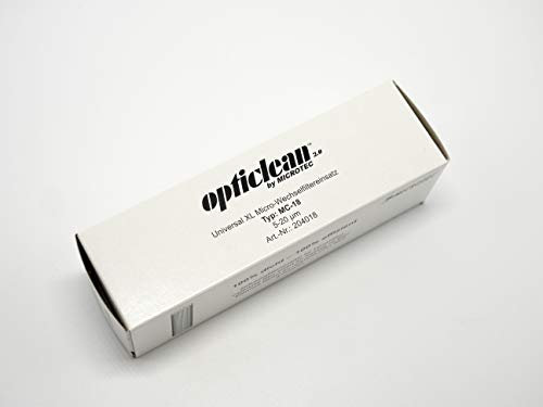 Microtec® opticlean Filtereinsatz MC-18 | 5-20 µm | der innovative und effiziente Heizölfilter | hervorragende Filtereigenschaften | Vorbeugung von Störungen und Reparaturen | mit Dichtring
