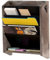J JACKCUBE DESIGN Wand-Dokumenten-Organizer, rustikaler Zeitschriftenständer aus Holz mit 5 Fächern, hängender Briefhalter für Zuhause, Büro – MK624A