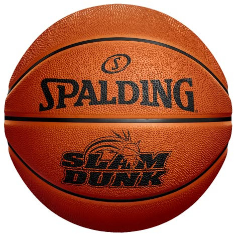United Sports Unisex – Erwachsene Spalding Slam Dunk Sz5 Ball, Orange, 5