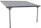 Vente-unique Pergola adossée en Aluminium 13,2 m² Alvaro - Anthracite