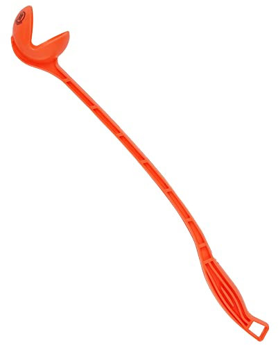 Mozi Sports Speed-Arm-Ballwerfer | Cricket-Übungs-Speed-Armwerfer & Pickup-Ball Hundewerfer | Apportier- und Faltwerfer-Set | Cricket-Übungsgeräte (Orange)