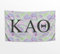Pro-Graphx Griechische Sorority & Bruderschaft Schwarzlicht-Flagge, 91 x 152 cm, Kappa Alpha Theta