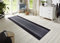 Hanse Home Teppich Läufer Band 80x350cm – Teppichläufer Weicher Kurzflor Teppich Modernes Design Läufer für Flur, Schlafzimmer, Kinderzimmer, Badezimmer, Wohnzimmer, Küche Dekoläufer – Schwarz