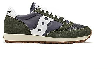 Saucony Men's Jazz Original Vintage Sneaker, Forest Grey, 7.5 UK