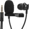 Mini Tie-Clip Microphone, Pocket Phone Recording Karaoke Microphone for Interview Recording, Classroom Teaching, Conference Speech