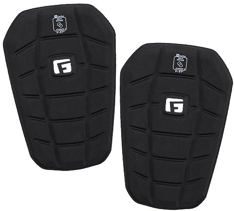 G-Form Pro-S Blade Fußball-Schienbeinschützer - Schwarzer Stoff, Groß