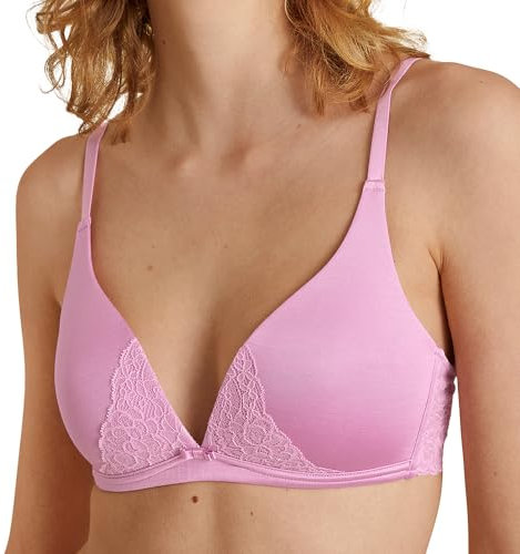 CALIDA Sensual Secrets Soutien-Gorge, Semi-Transparent, Rose Bonbon, 95C Femme