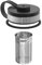 BeMaxx Ersatzverschlüsse Zubehör für Wide Mouth ACTIVE FLASK Trinkflaschen jede Größe (950ml, 680ml, 530ml, 410ml) | BPA frei auslaufsicher (Standardverschluss mit Tee-Infuser, Wide Mouth Flasche)