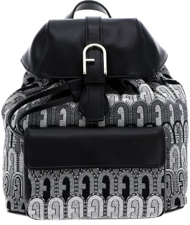 Furla Flow Backpack S Toni Grigio + Nero