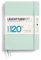 LEUCHTTURM1917 370344 Notizbuch Medium (A5) 120 g/m² Paper Edition, Hardcover, 203 nummerierte Seiten, Mint Green, dotted