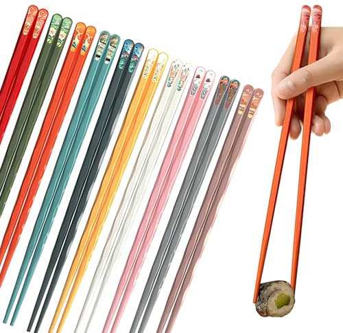 JYJLLM Experience The Authenticity of Japanese and Chinese Cuisine with Our Reusable Metal Chopsticks Set - Perfect Gift for Kids and Cooking Enthusiasts Kids Kids Chopsticks Chopsticks Reusable