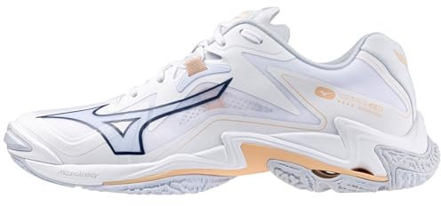 Mizuno, Zapatillas de Voleibol Mujer, Blanco, 39 EU