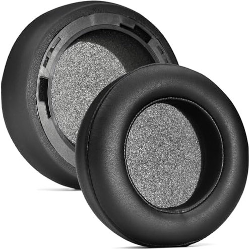 defean Replacement Ear Pads Cover Compatible with Corsair Virtuoso PRO Wired Open Back Gaming Headset,Ear Pads Cushions with Noise Isolation Foam (Protein Leather)